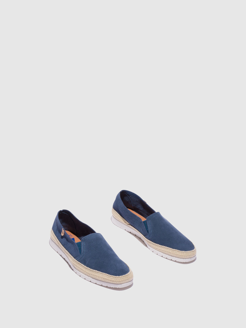 Verbenas Blue Loafers Shoes