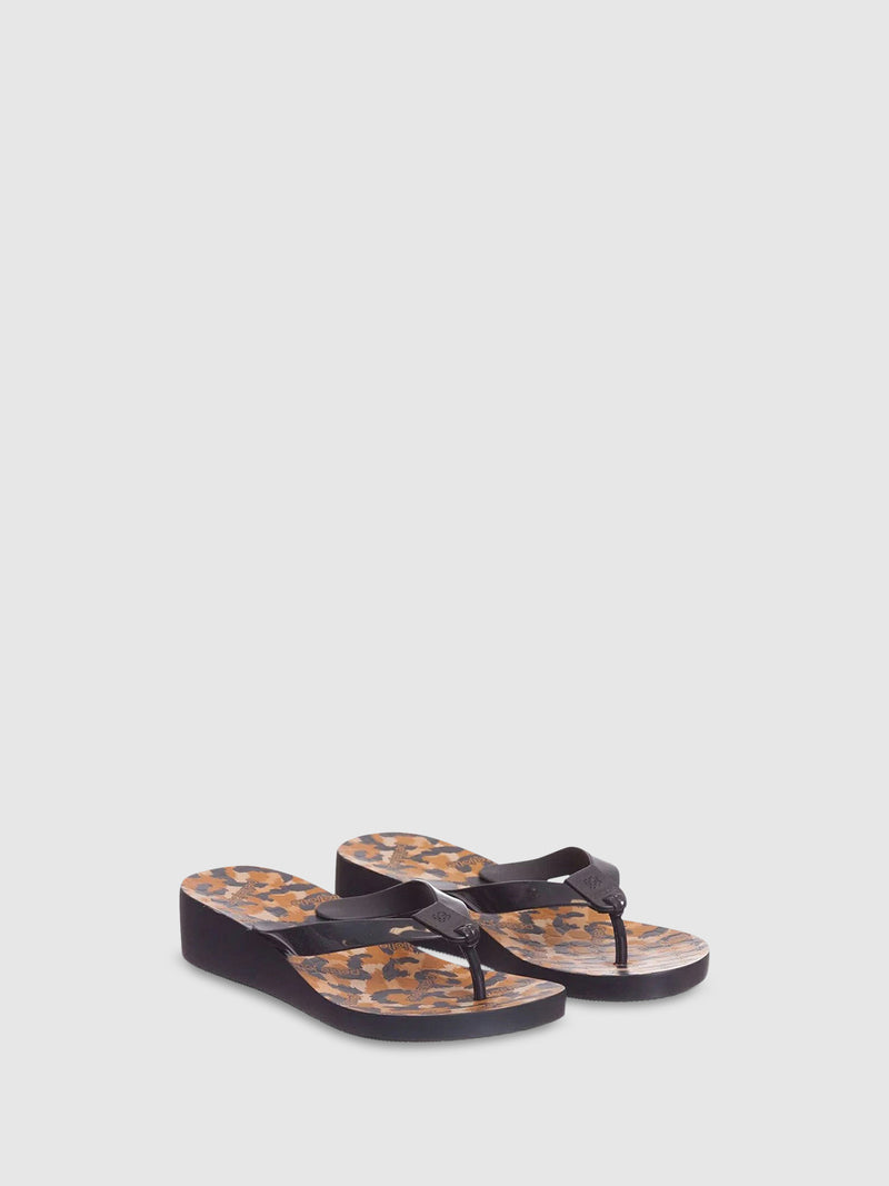 PETITE JOLIE Chinelos de Plataforma 1529577 Black
