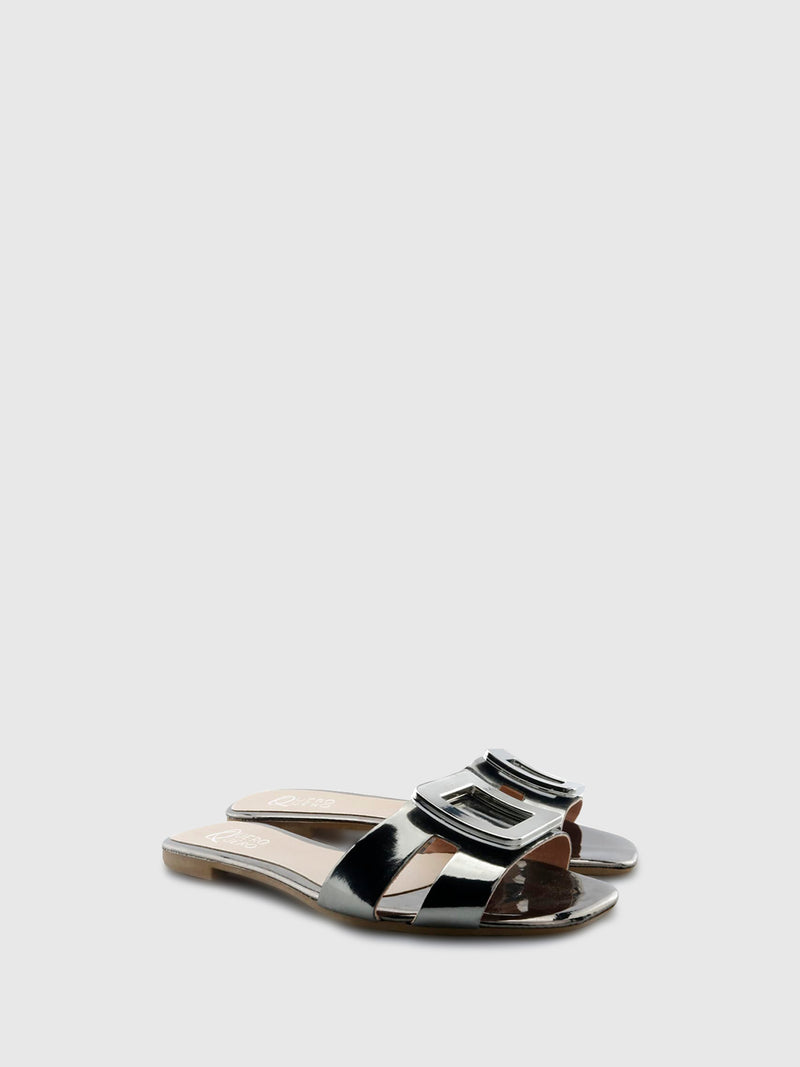 QUERO QUERO Chinelos de estilo Casual 13/QQ4325ÔNIX Black