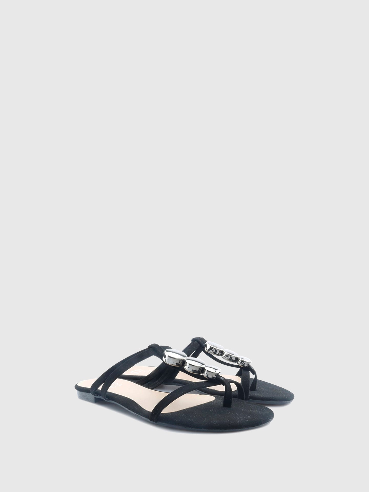 QUERO QUERO Chinelos de estilo Casual 13/QQ5025PRETO Black