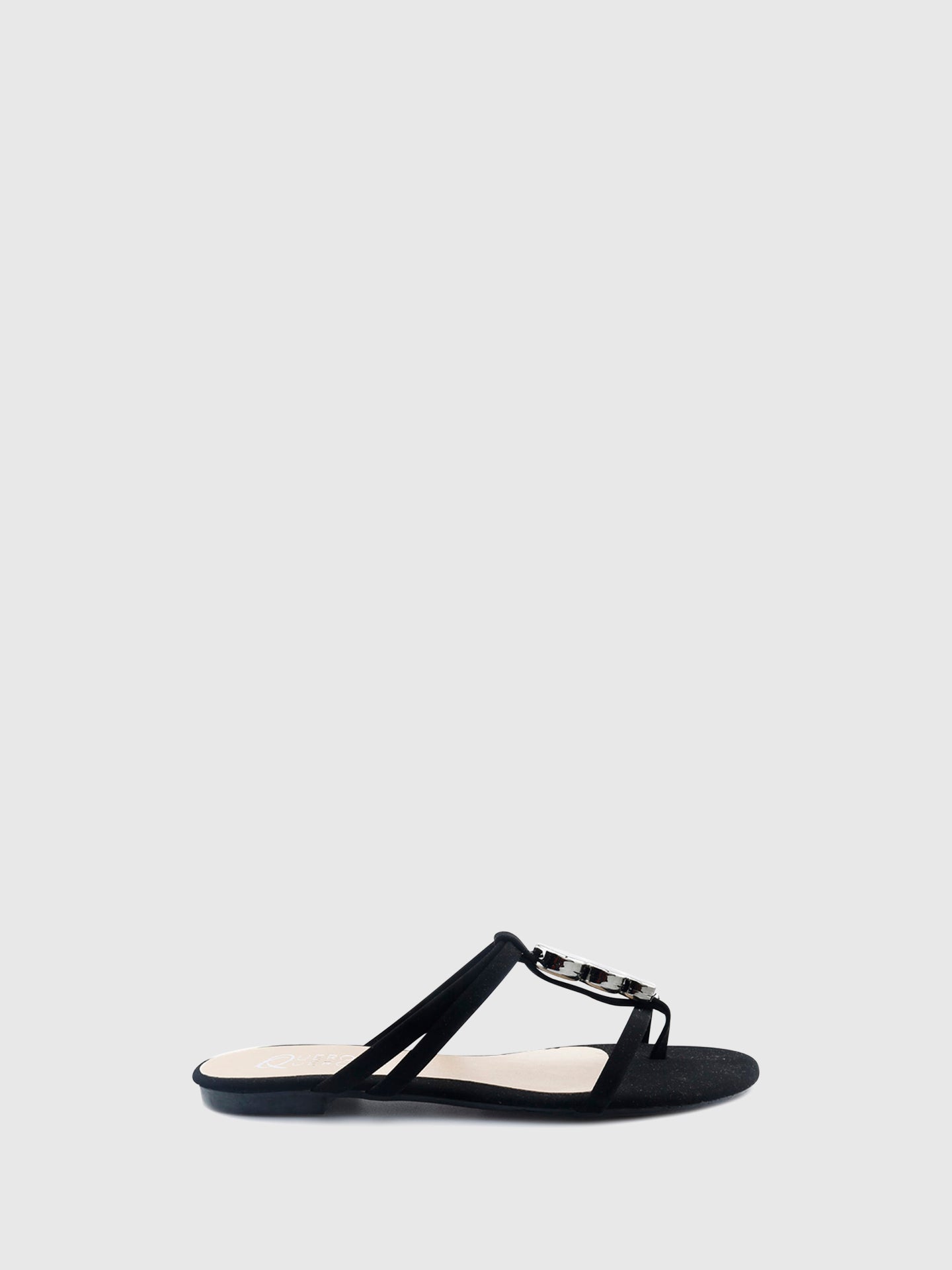 QUERO QUERO Chinelos de estilo Casual 13/QQ5025PRETO Black