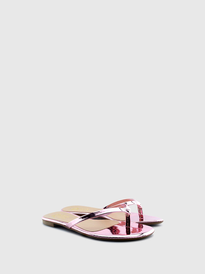 QUERO QUERO Chinelos de estilo Casual 13/QQ4825ROSA Pink