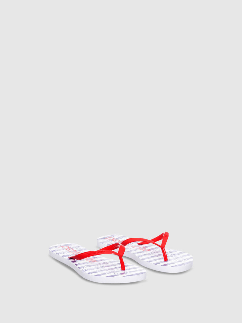 PETITE JOLIE Chinelos de Praia 11/6036VERM/BR Red