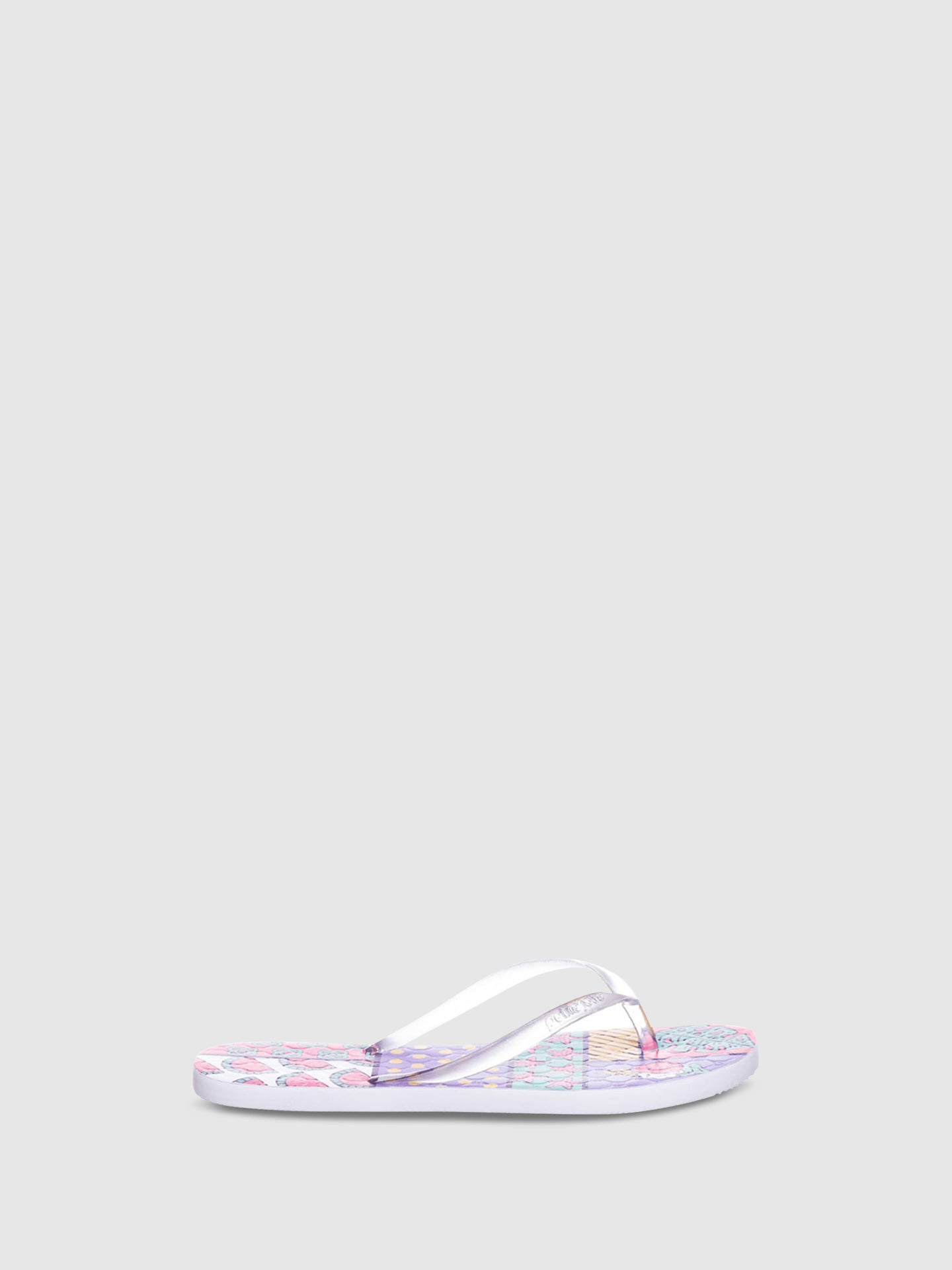 PETITE JOLIE Chinelos de Praia 11/6036TRS/B/T White Transparent