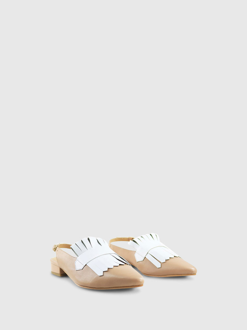 PARODI SHOES Sabrinas Pontiagudas 53/1878CAMEL/BIAN Camel