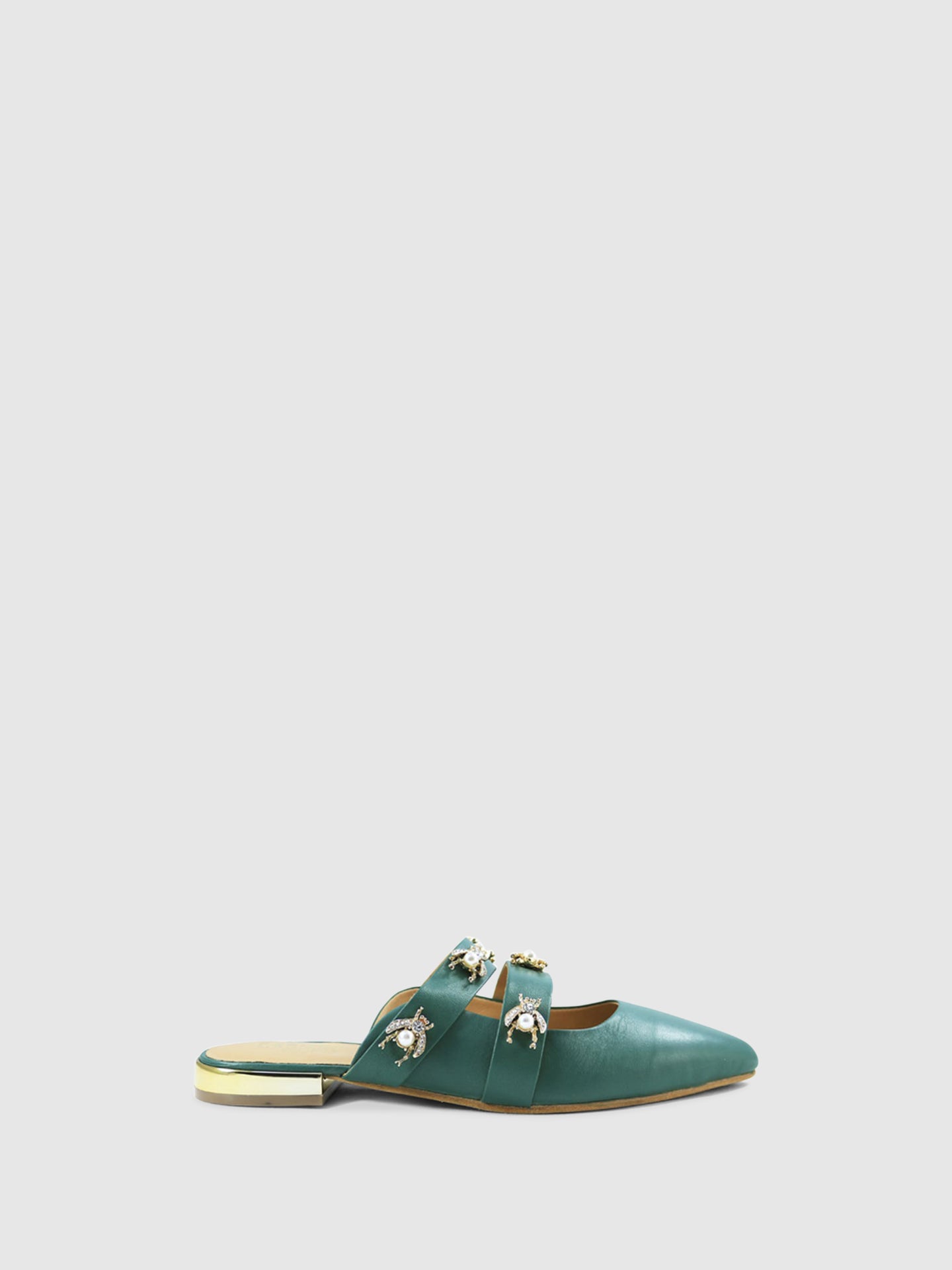 PARODI SHOES Mules Rasas 53/1908VERDEBOSC Green