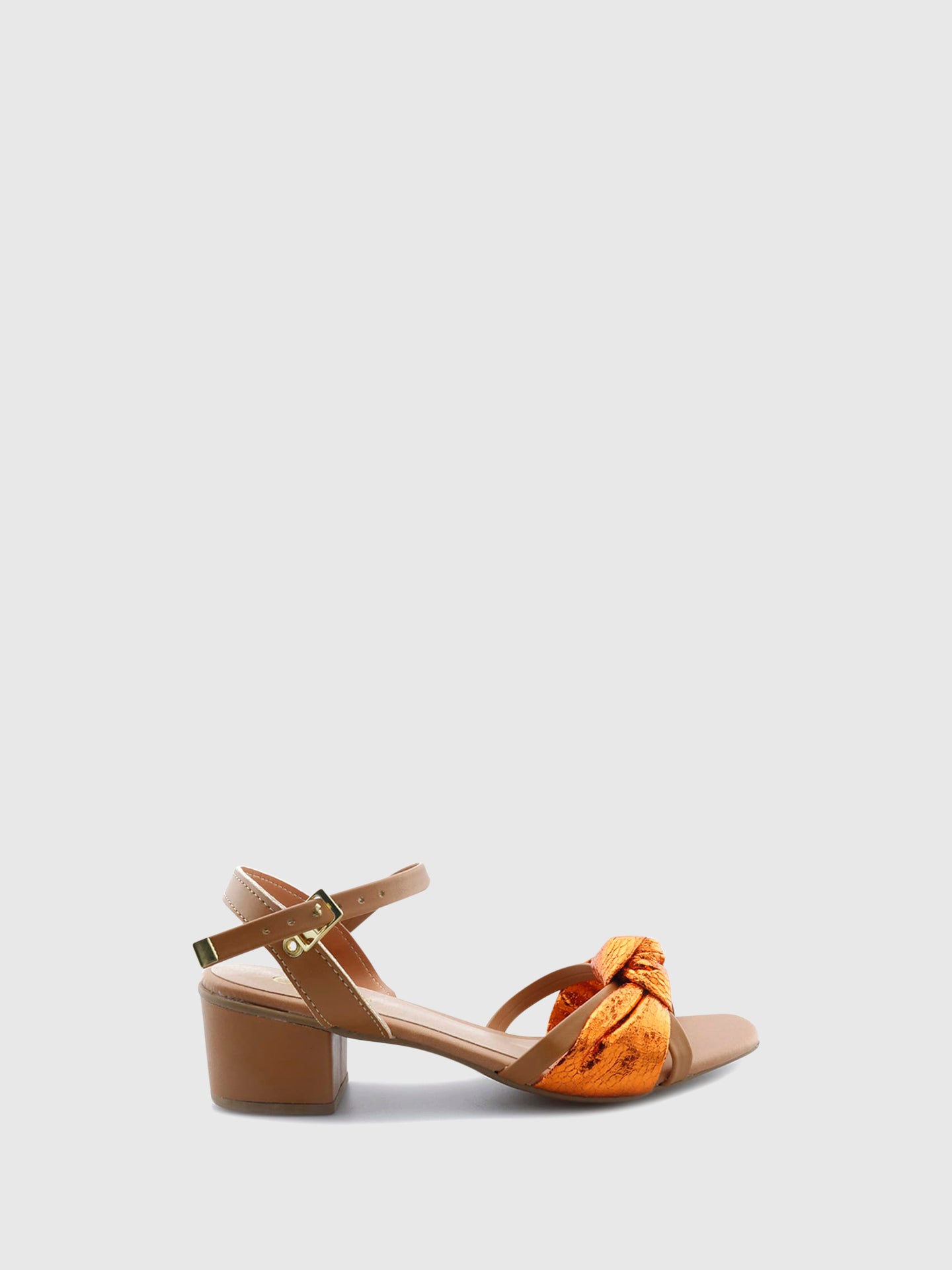 PARODI SHOES Sandálias com Tira no Tornozelo 13/QQ0633TANGERINA Orange