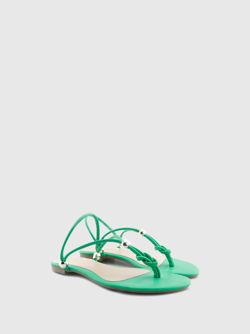 QUERO QUERO Chinelos de estilo Casual 13/QQ5125HORTELÃ Green