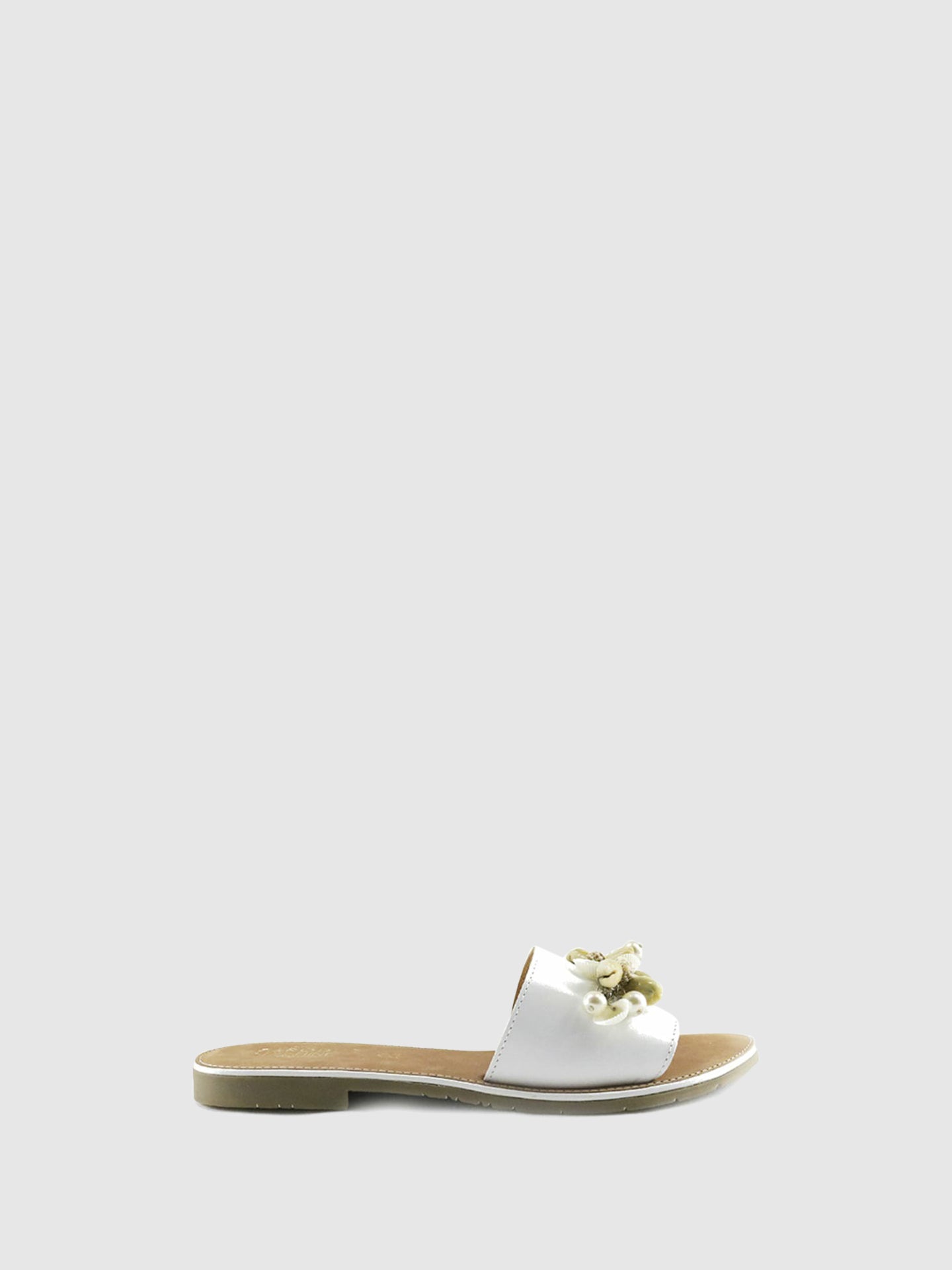 PARODI SHOES Chinelos de estilo Casual 53/1842BIANCO White