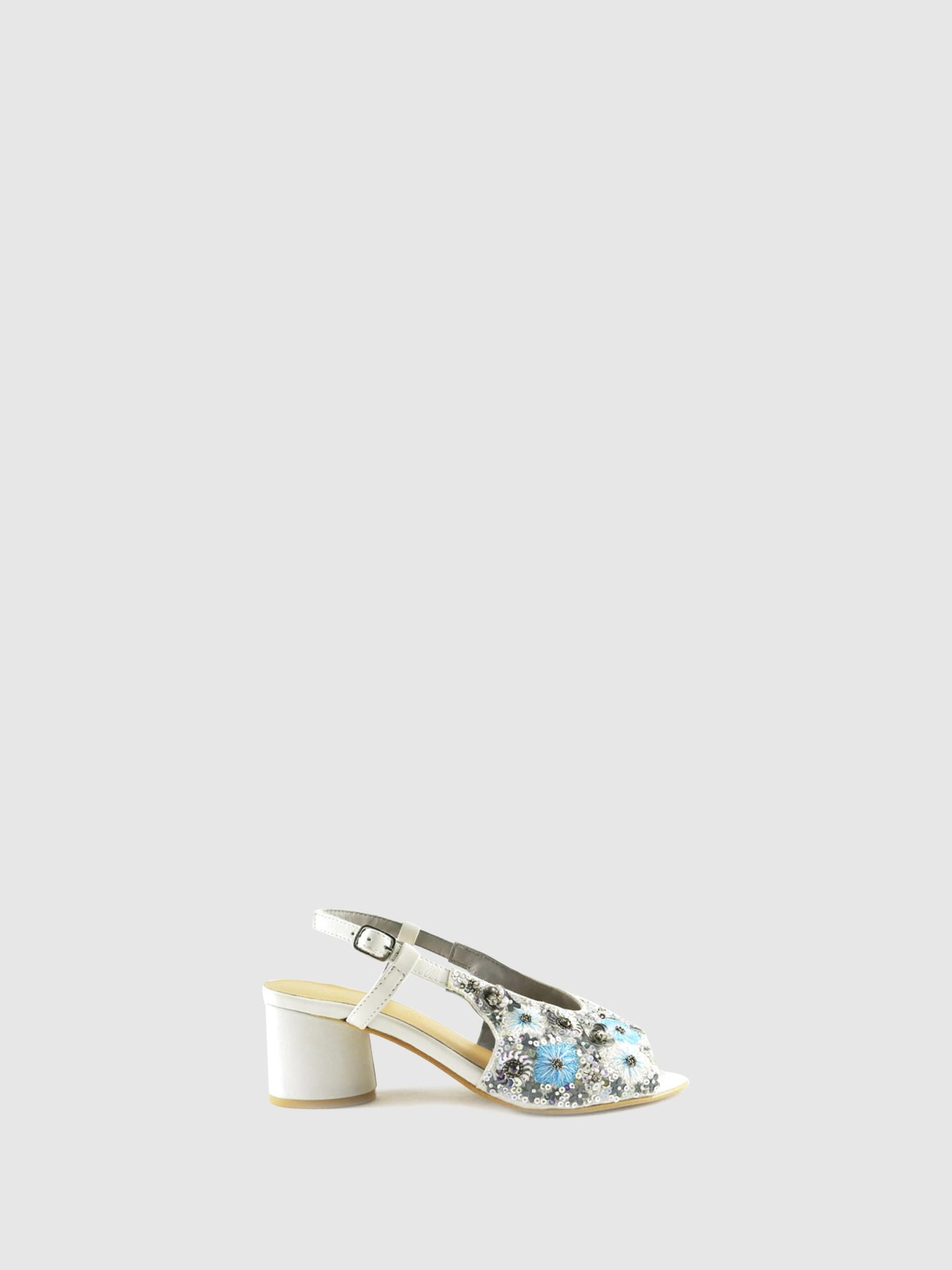 PARODI SHOES Sandálias Abertas 53/1856BIANCO White