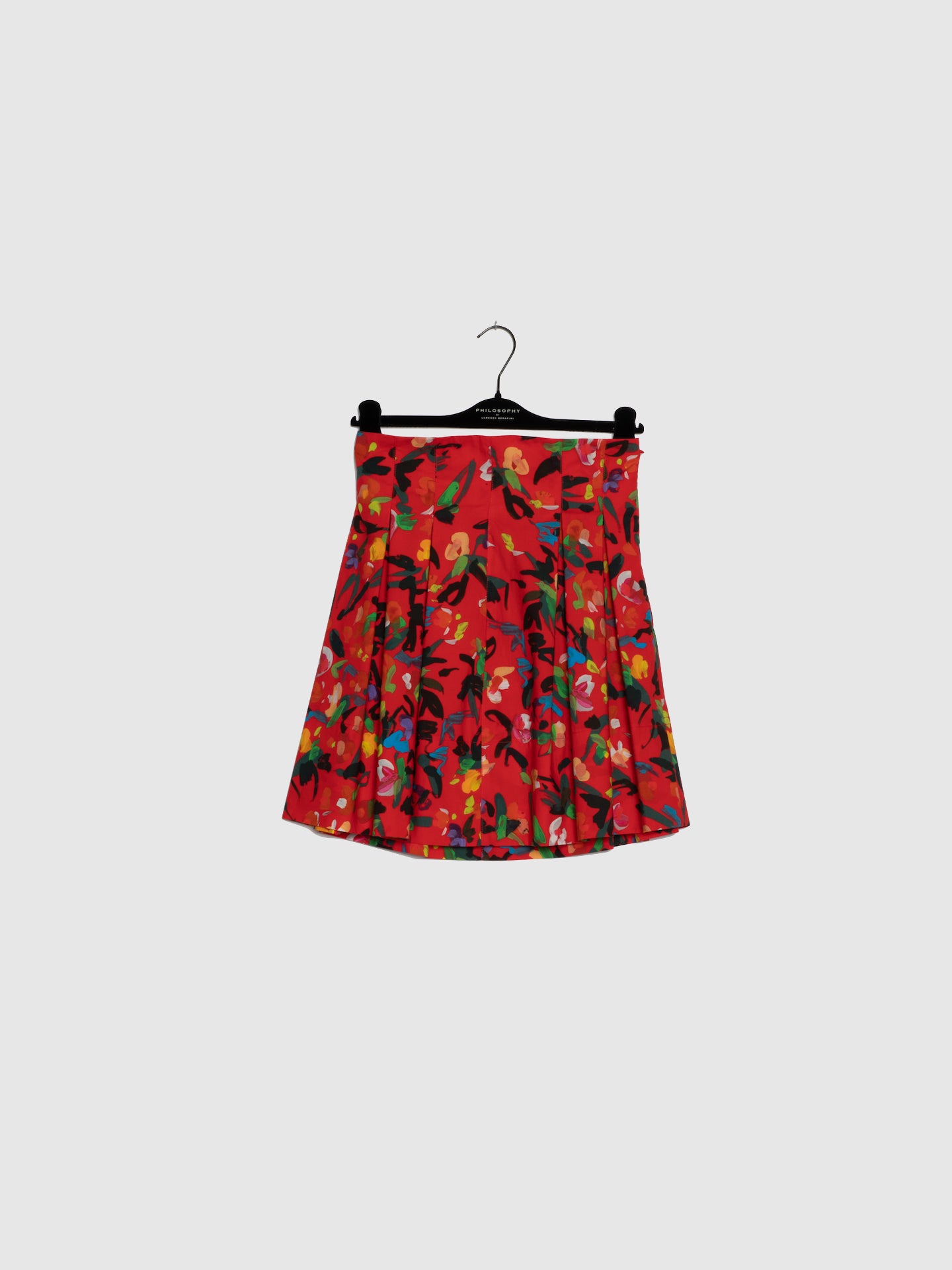 Philosophy Saia com Flores em Vermelho
