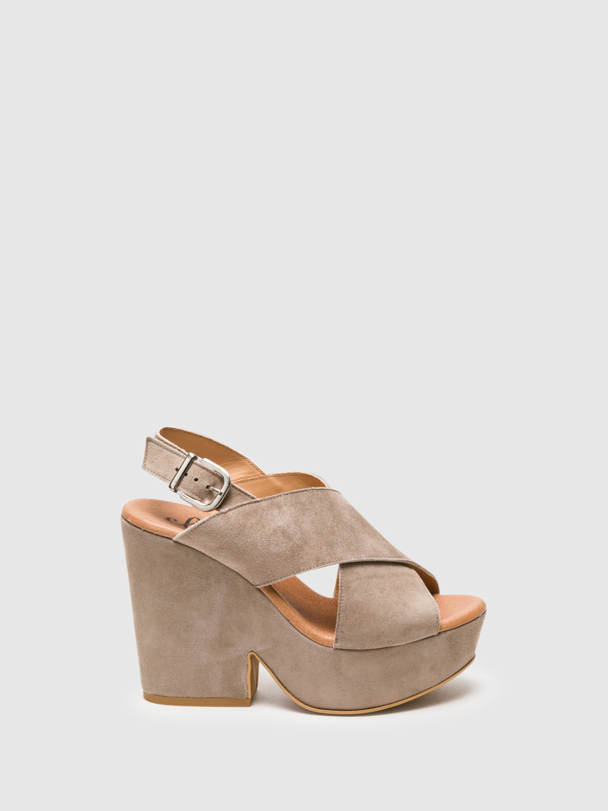 Clay's Gray Wedge Sandals