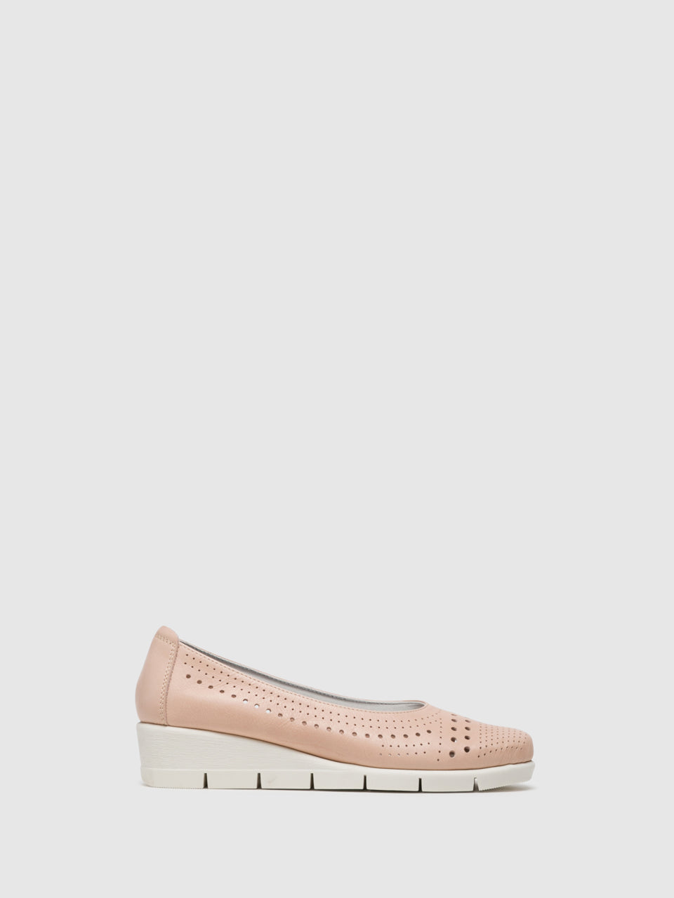 The Flexx Sapatos com Cunha em Rosa Claro