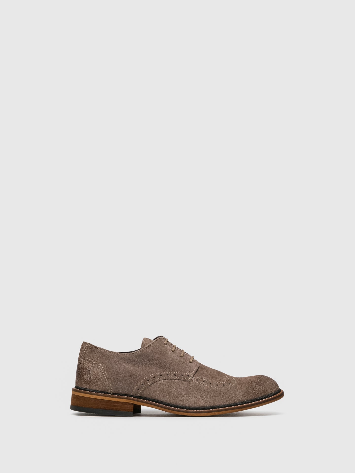 Fly London Sapatos Derby em Taupe