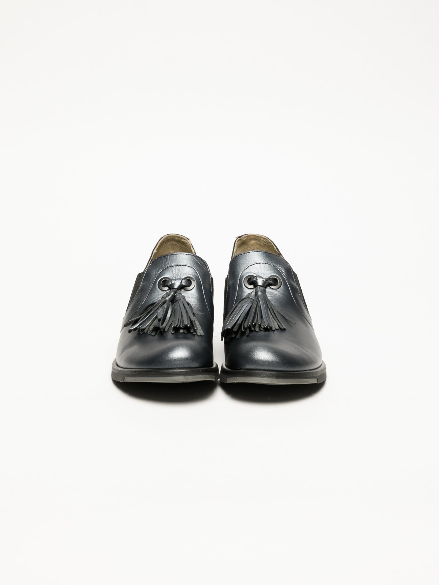 Fly London Sapatos com Ponta Redonda em Cinzento