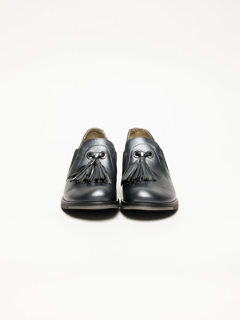 Fly London Sapatos com Ponta Redonda em Cinzento