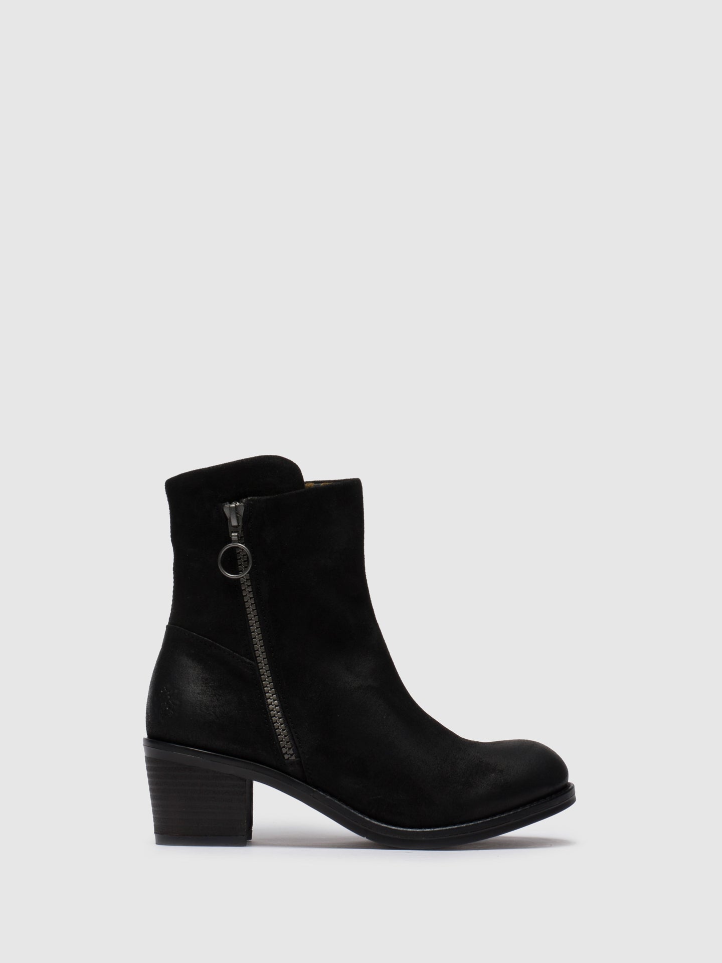 Fly London Botins com Fecho em Preto