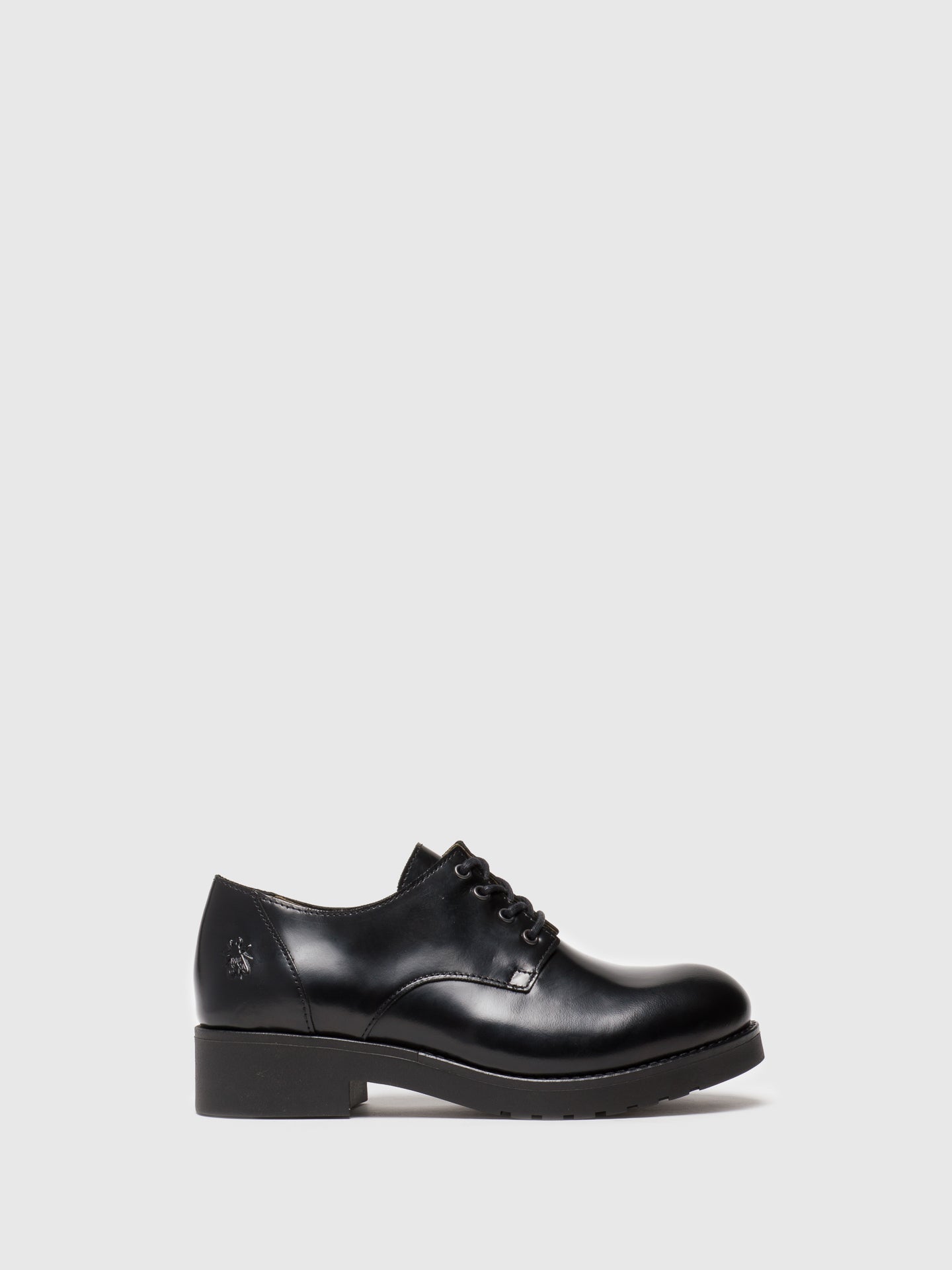 Fly London Sapatos com Atacadores em Preto
