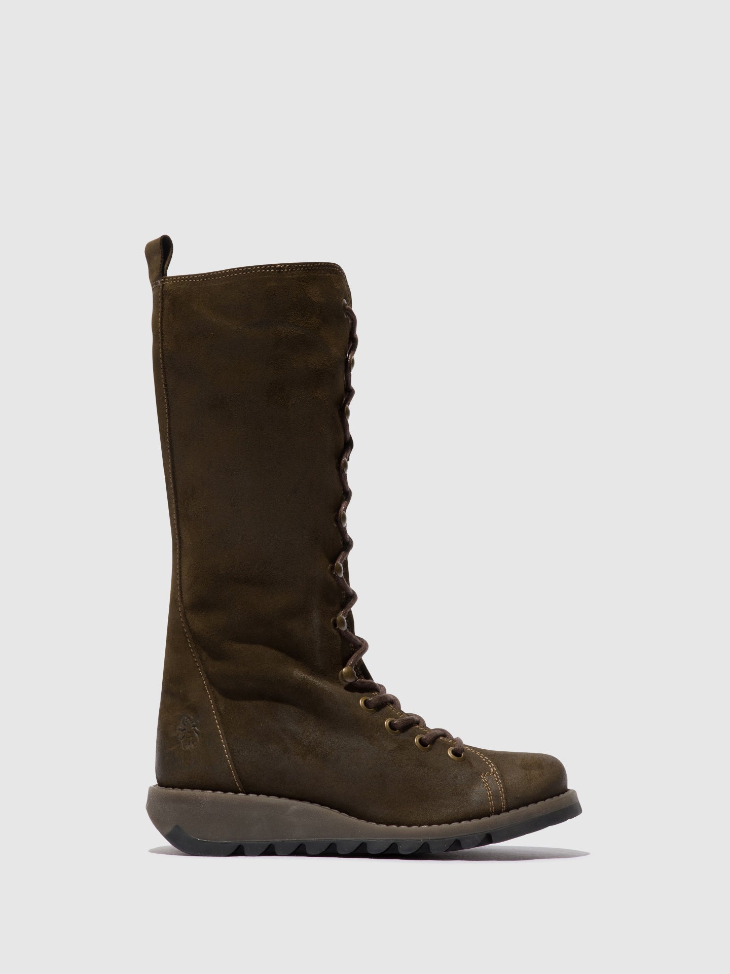 Fly London Botas com Atacadores SYAS652FLY OILSUEDE SLUDGE