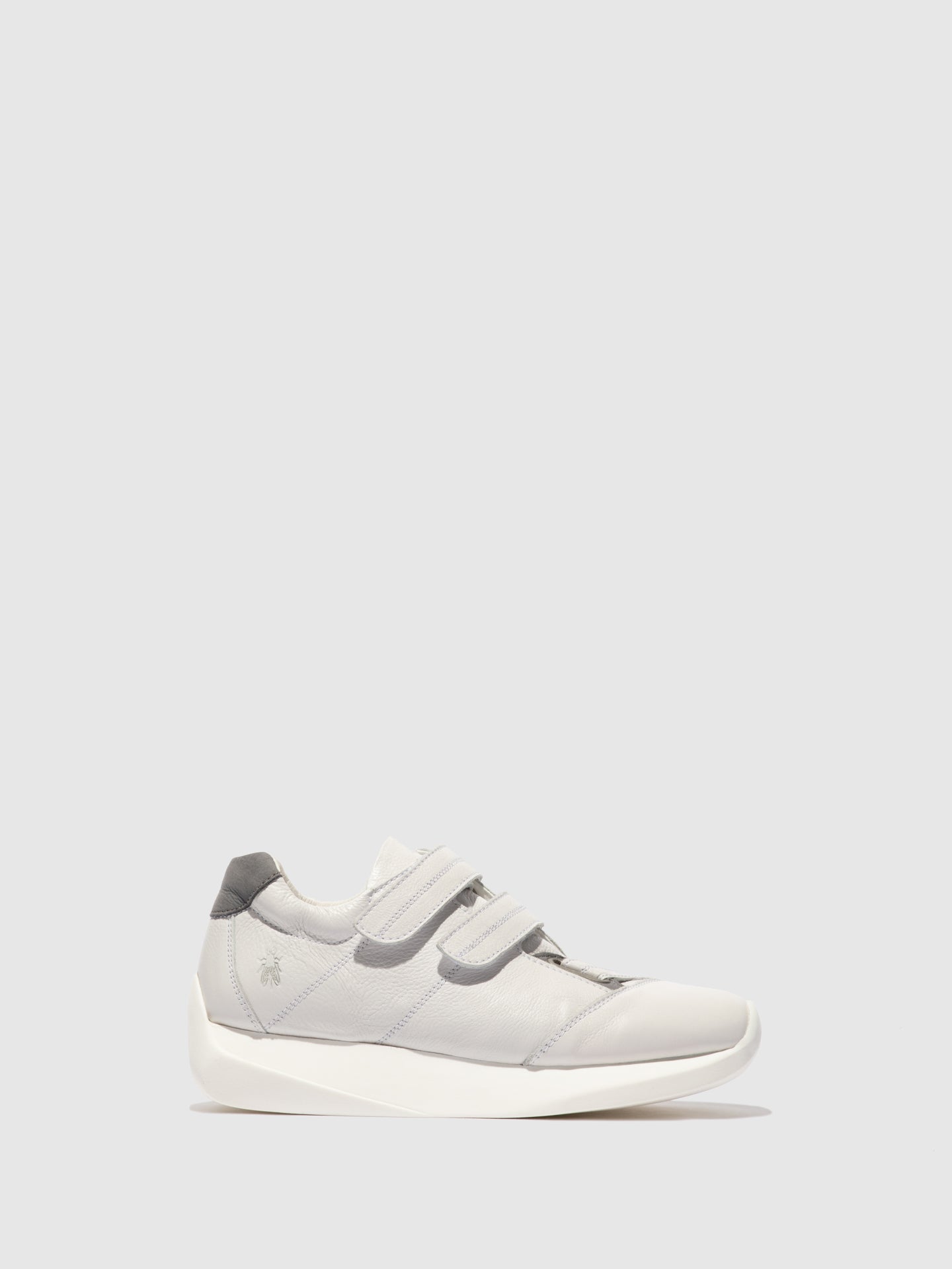 Fly London Ténis com Velcro LECK732FLY BRITO WHITE/BLUE GREY