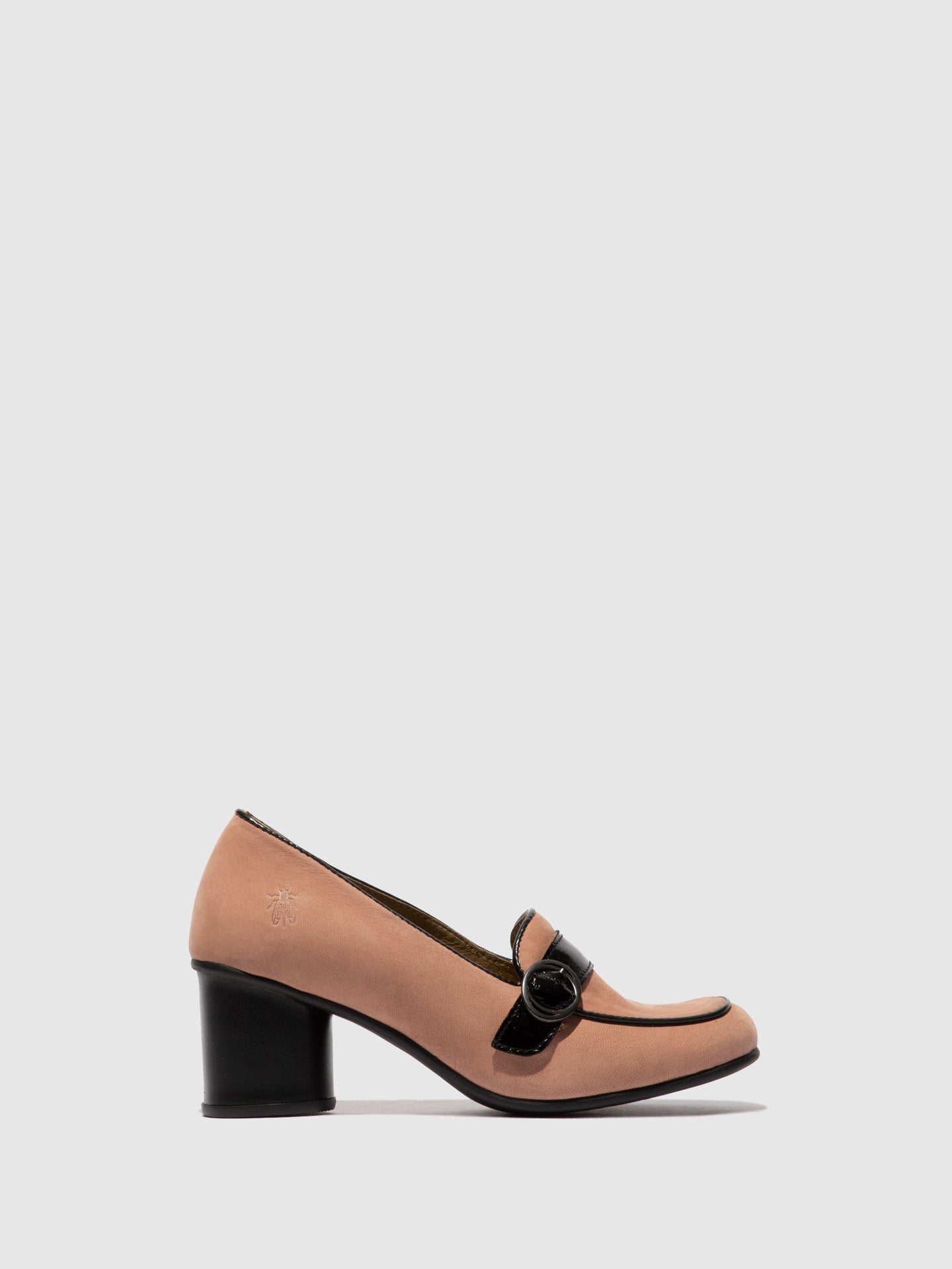Fly London Sapatos Slip-on SUKE764FLY CUPIDO/LUXOR  PINK/BLACK