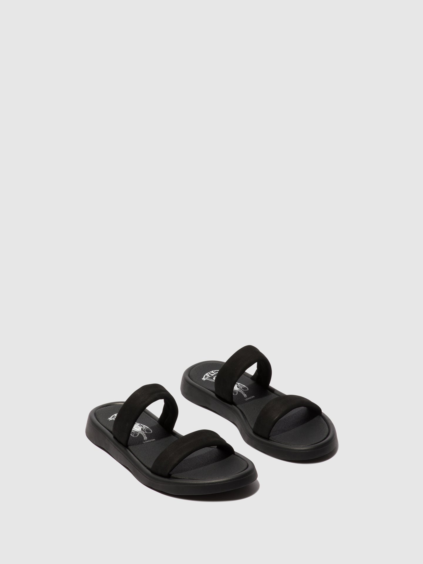 Fly London Flat Sandals TAJA872FLY BLACK