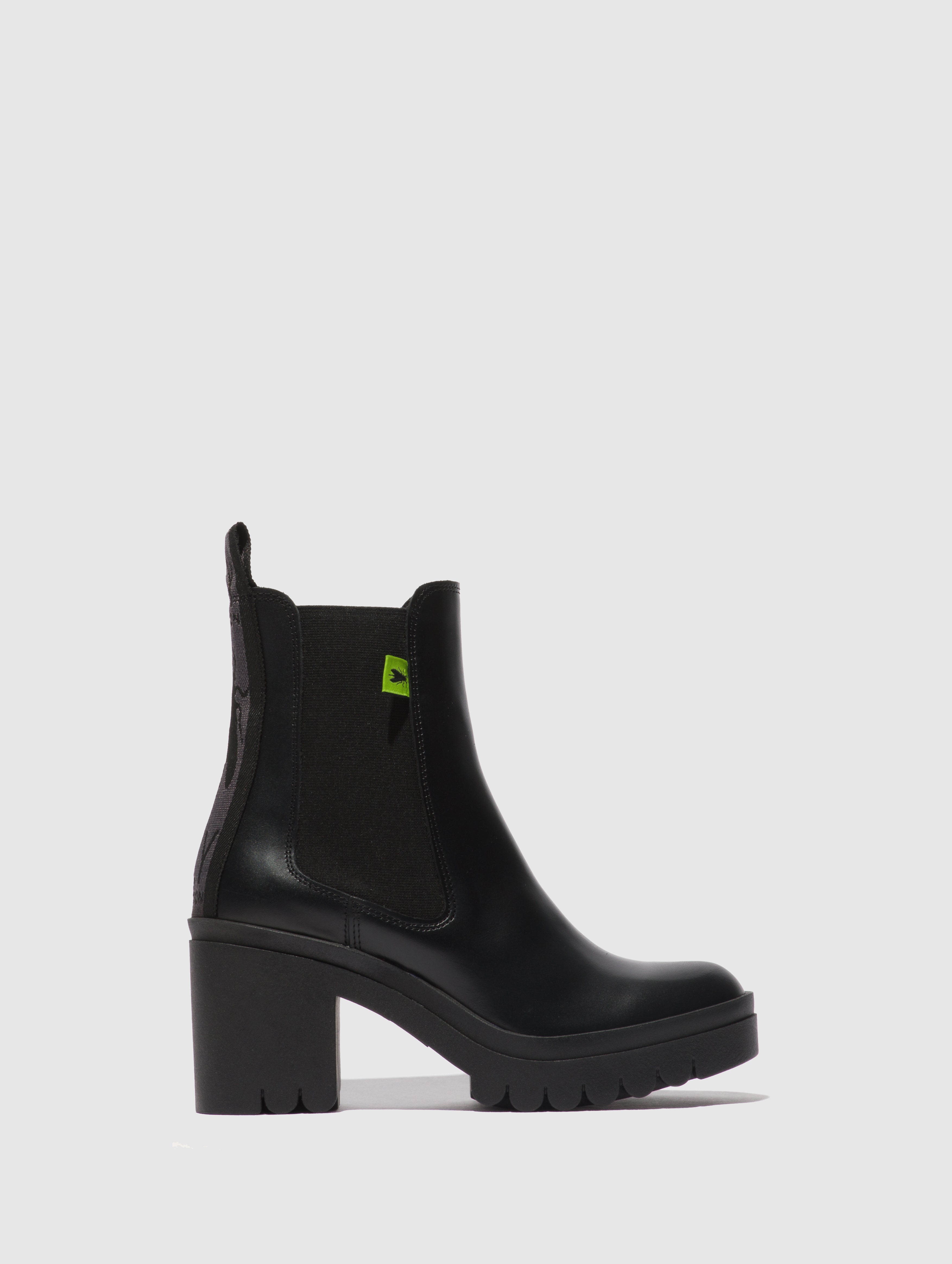 Fly London Botins Chelsea TAJE883FLY TUNDER BLACK