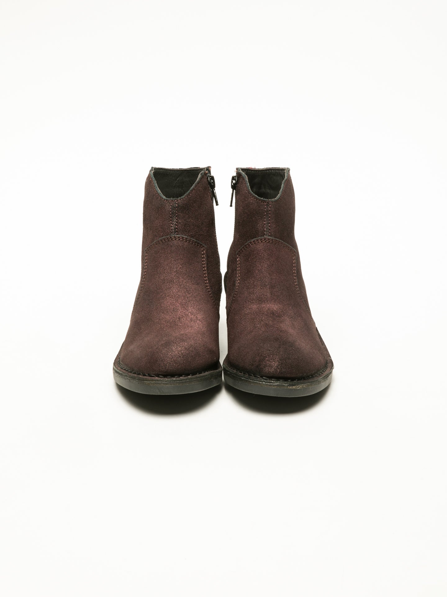 Fly London Botins com Fecho em Bordeaux
