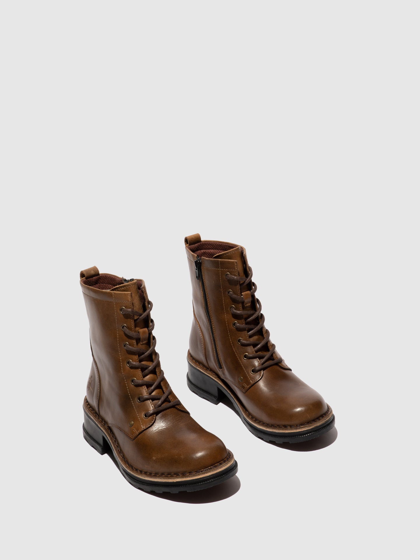 Fly London Botins com Atacadores THOR035FLY RUG CAMEL