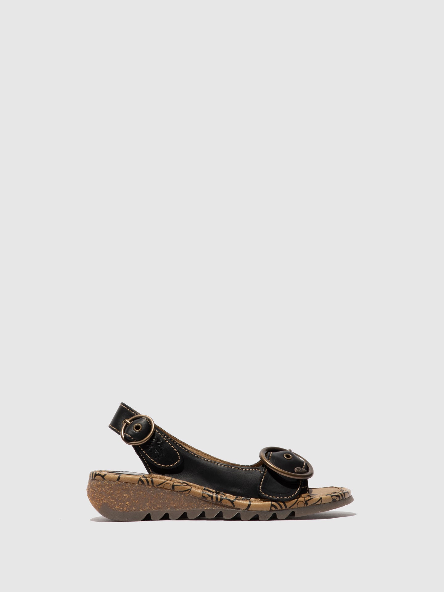 Fly London Sandálias com Fivela TRAM723FLY Black