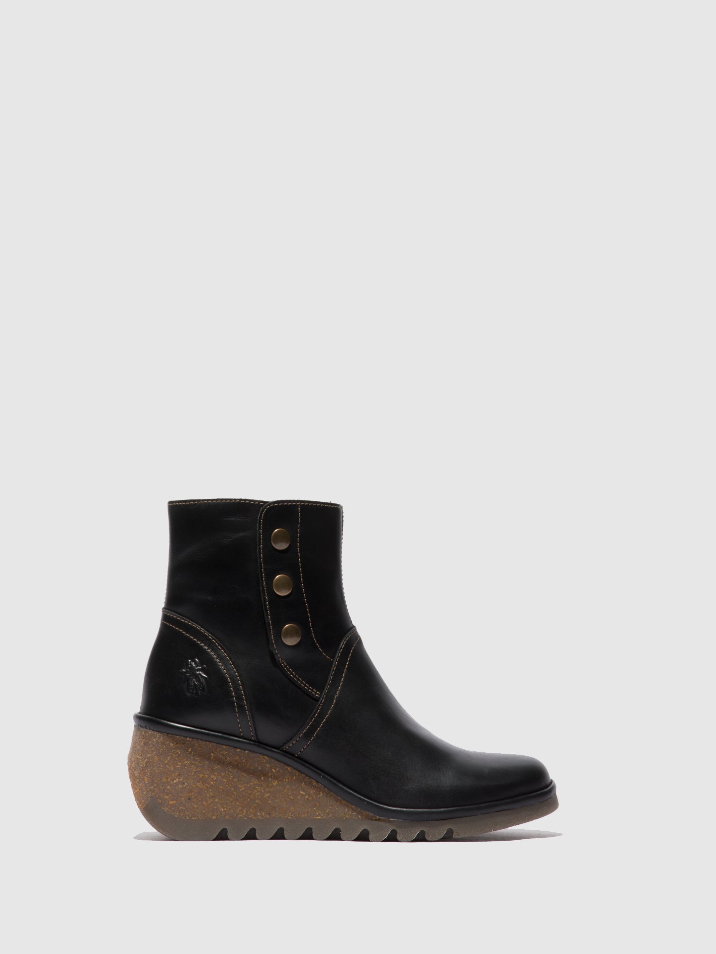 Fly London Botins com Fecho NERY336FLY RUG BLACK