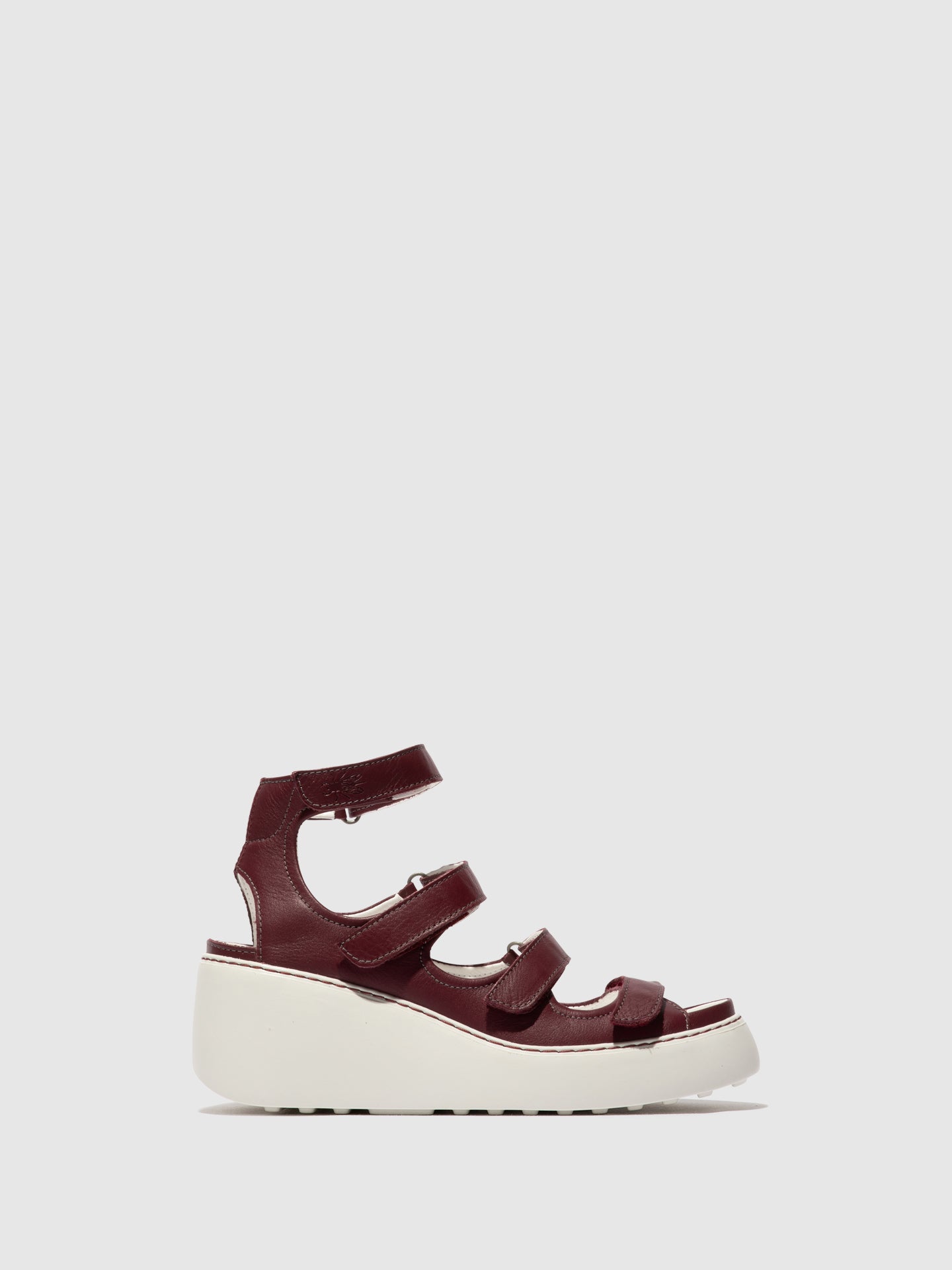 Fly London Sandálias com Velcro DROP521FLY BORDEAUX