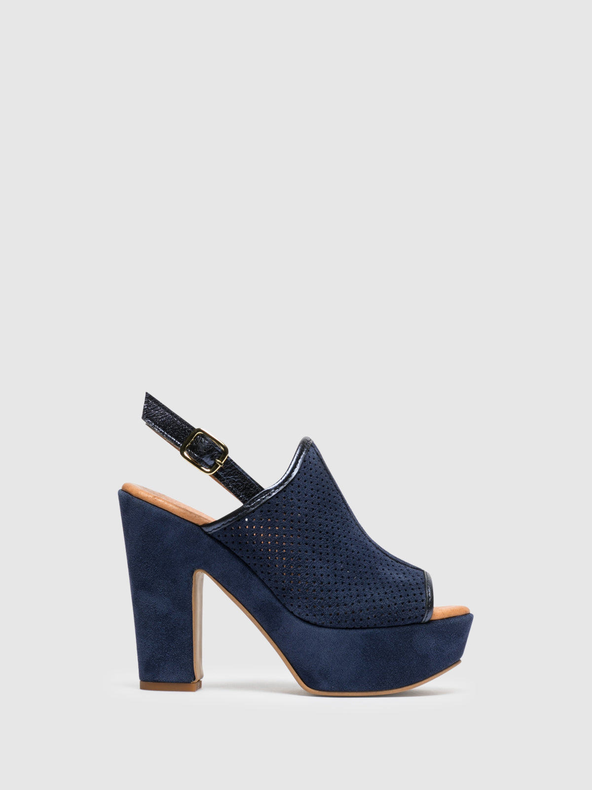 Foreva Mules de Plataforma em Azul