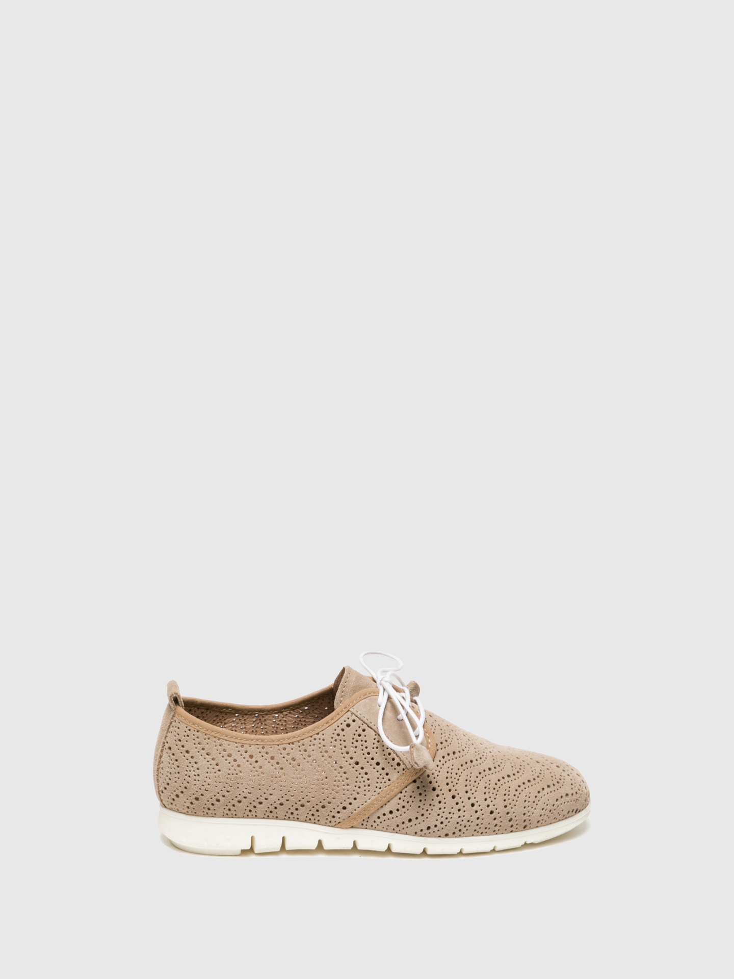 Foreva Sapatos Derby em Taupe