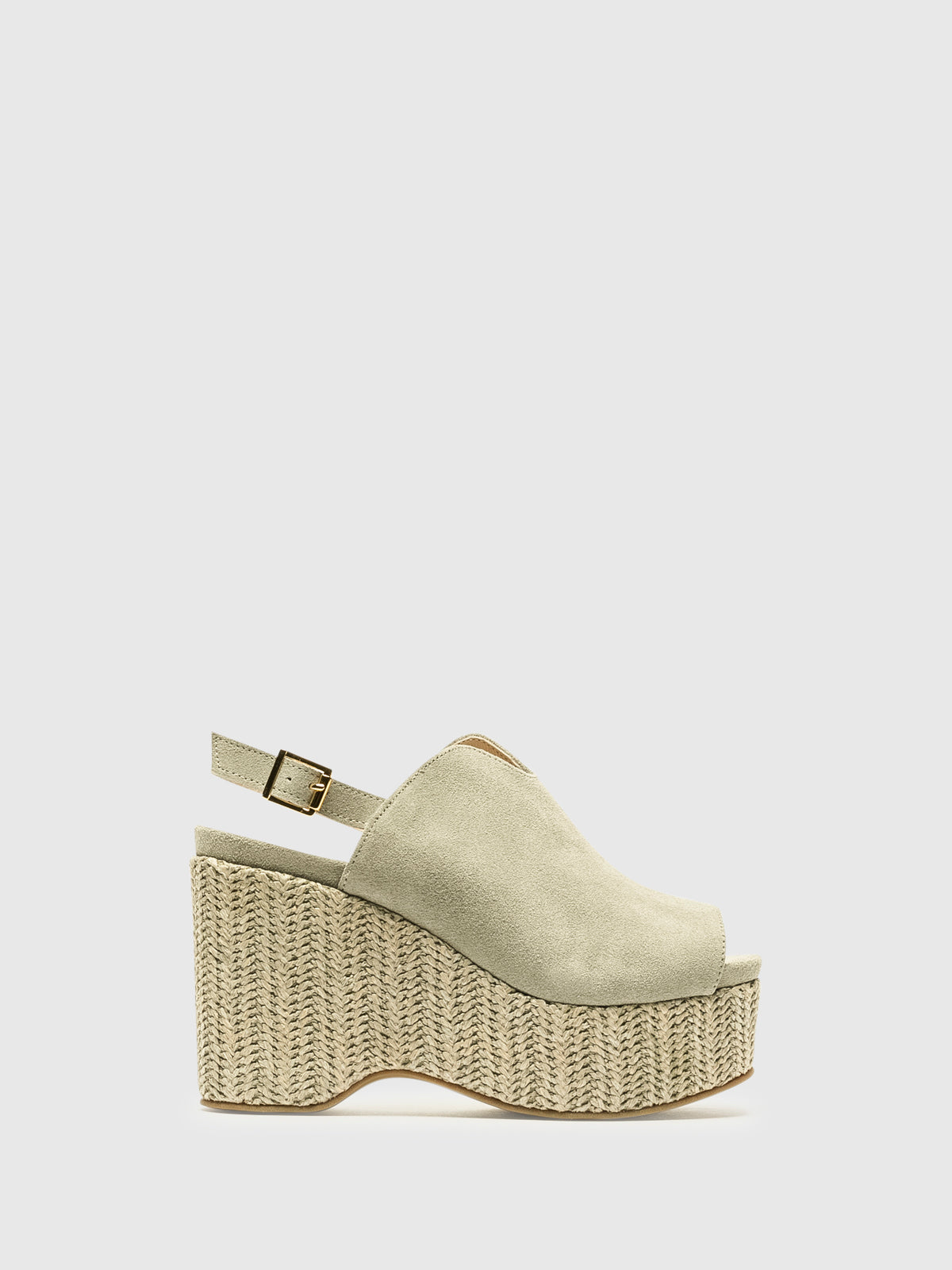 Foreva Mules de Plataforma em Cinzento