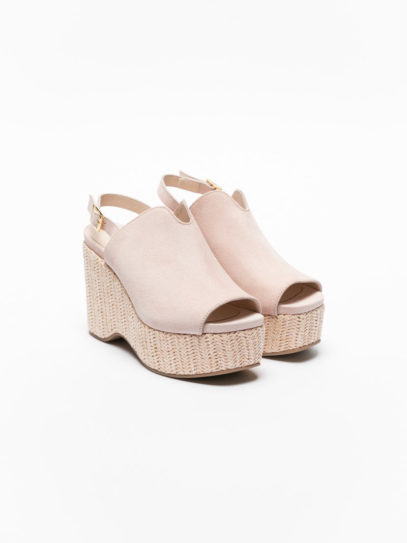 Foreva Mules de Cunha em Rosa