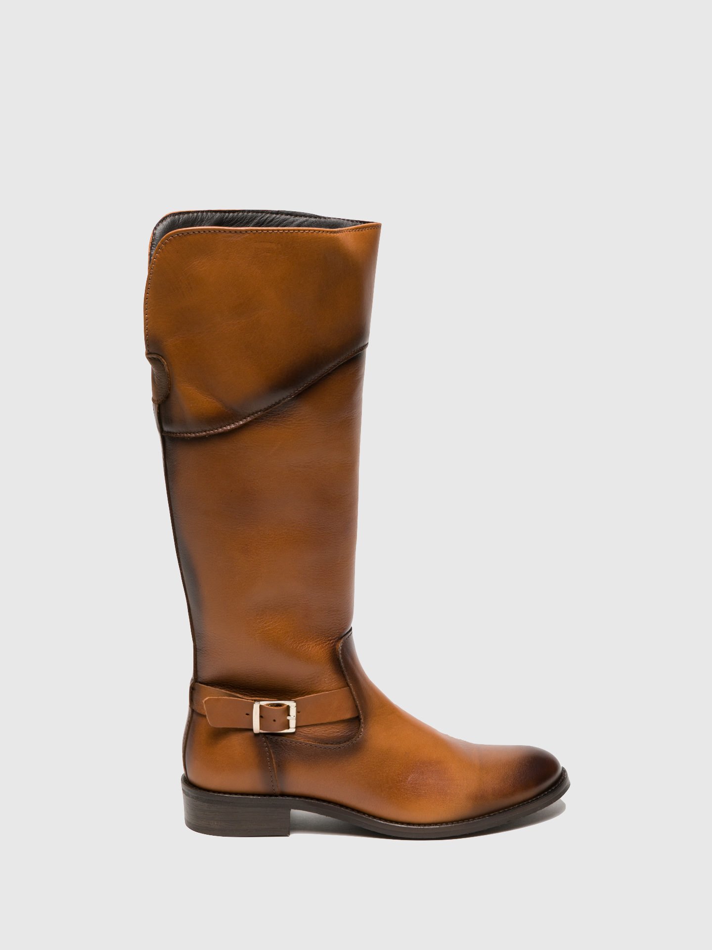 Foreva Botas de Cano-Alto em Camel