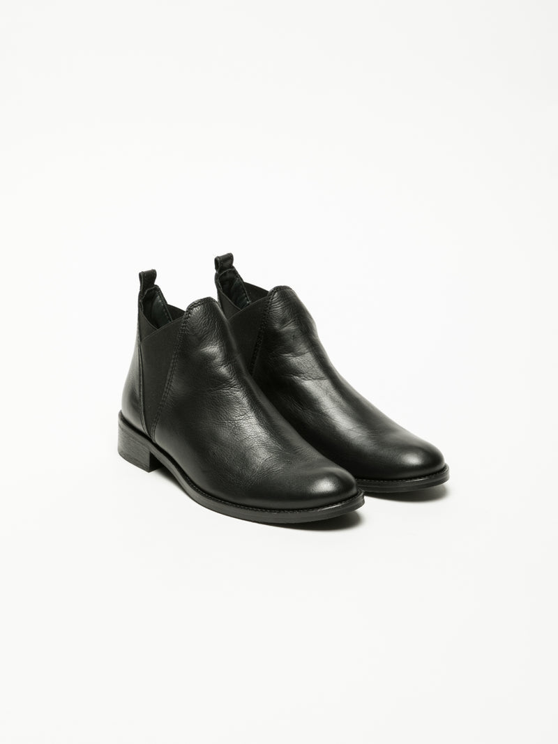 Foreva Botins Chelsea em Preto