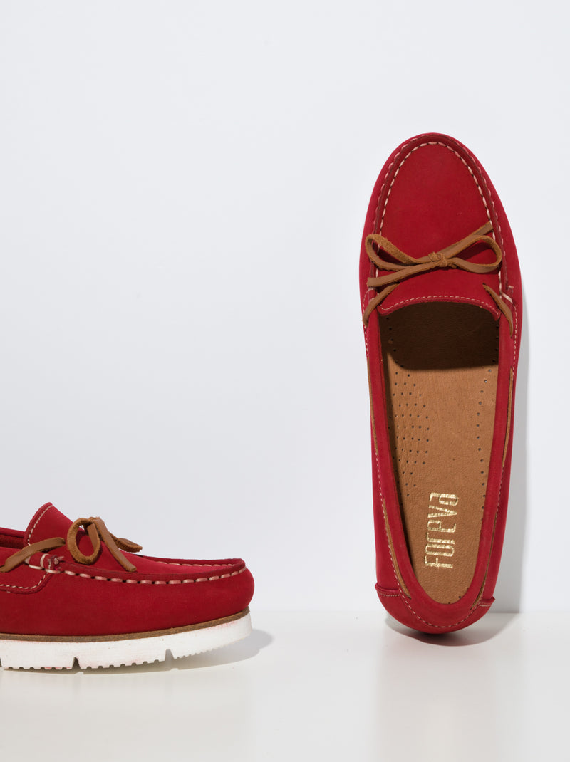 Foreva Red Nautical Shoes