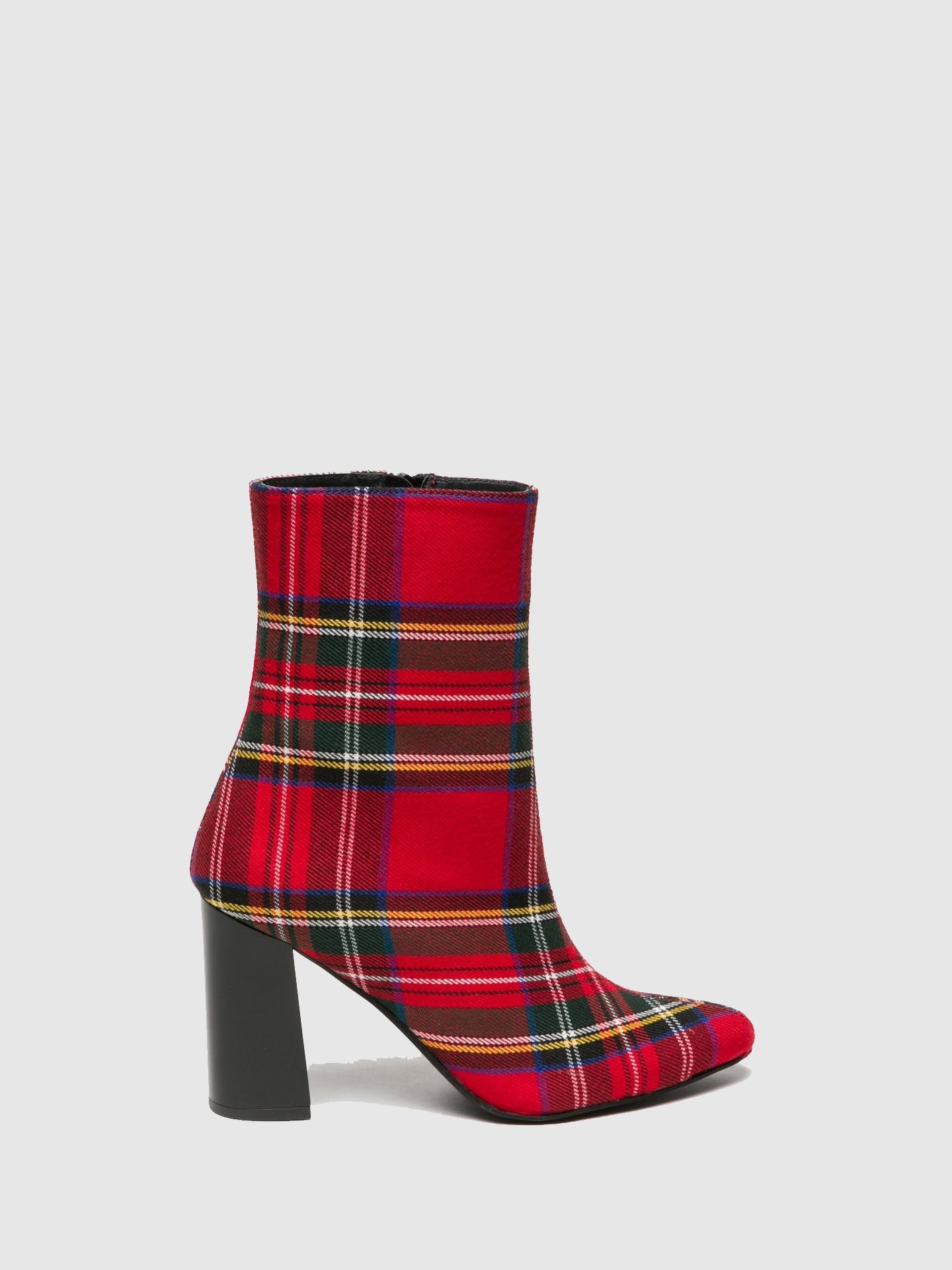 Foreva Botins com Fecho em Vermelho