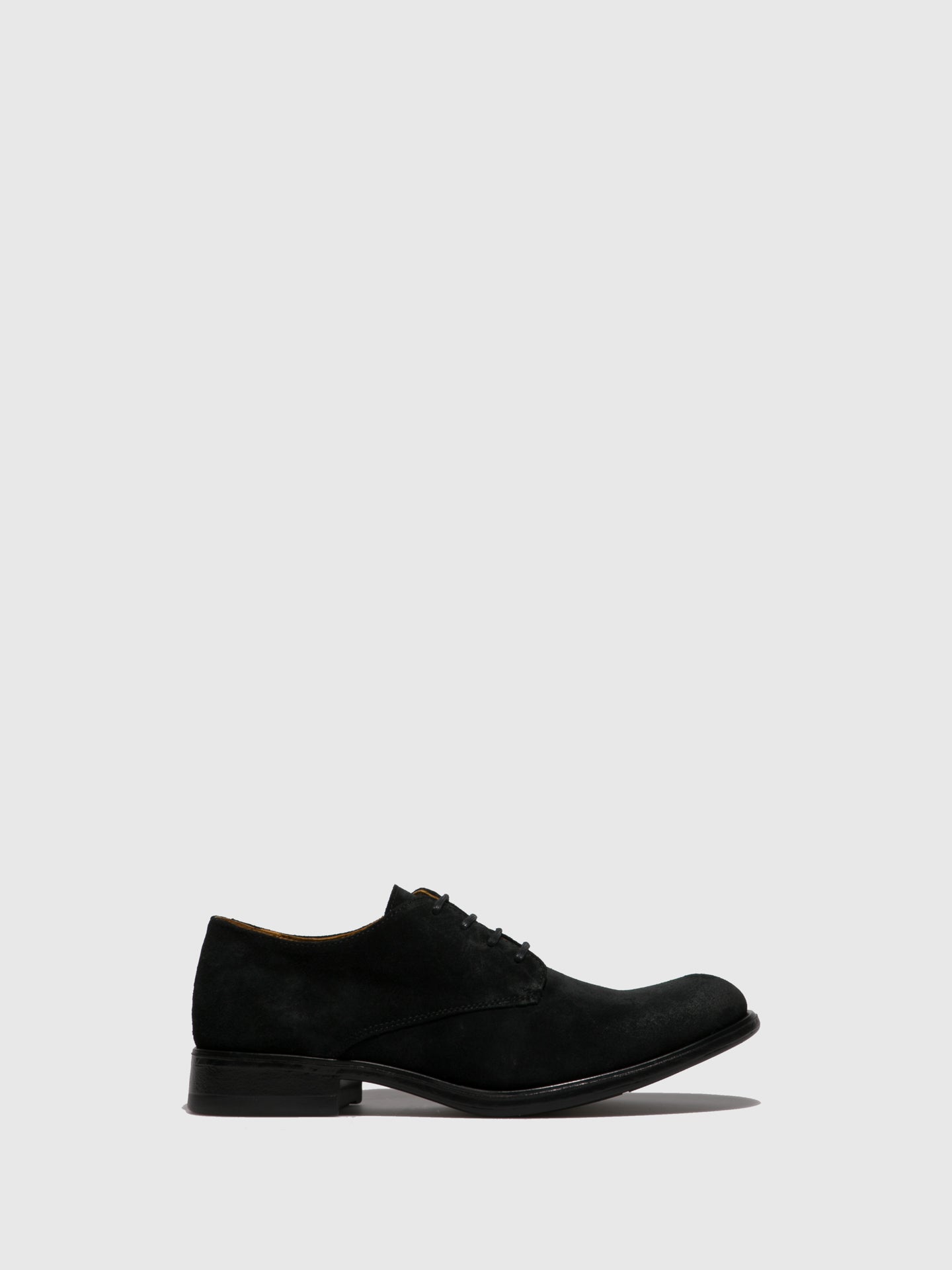 Fly London Lace-up Shoes MERL613FLY Black Suede