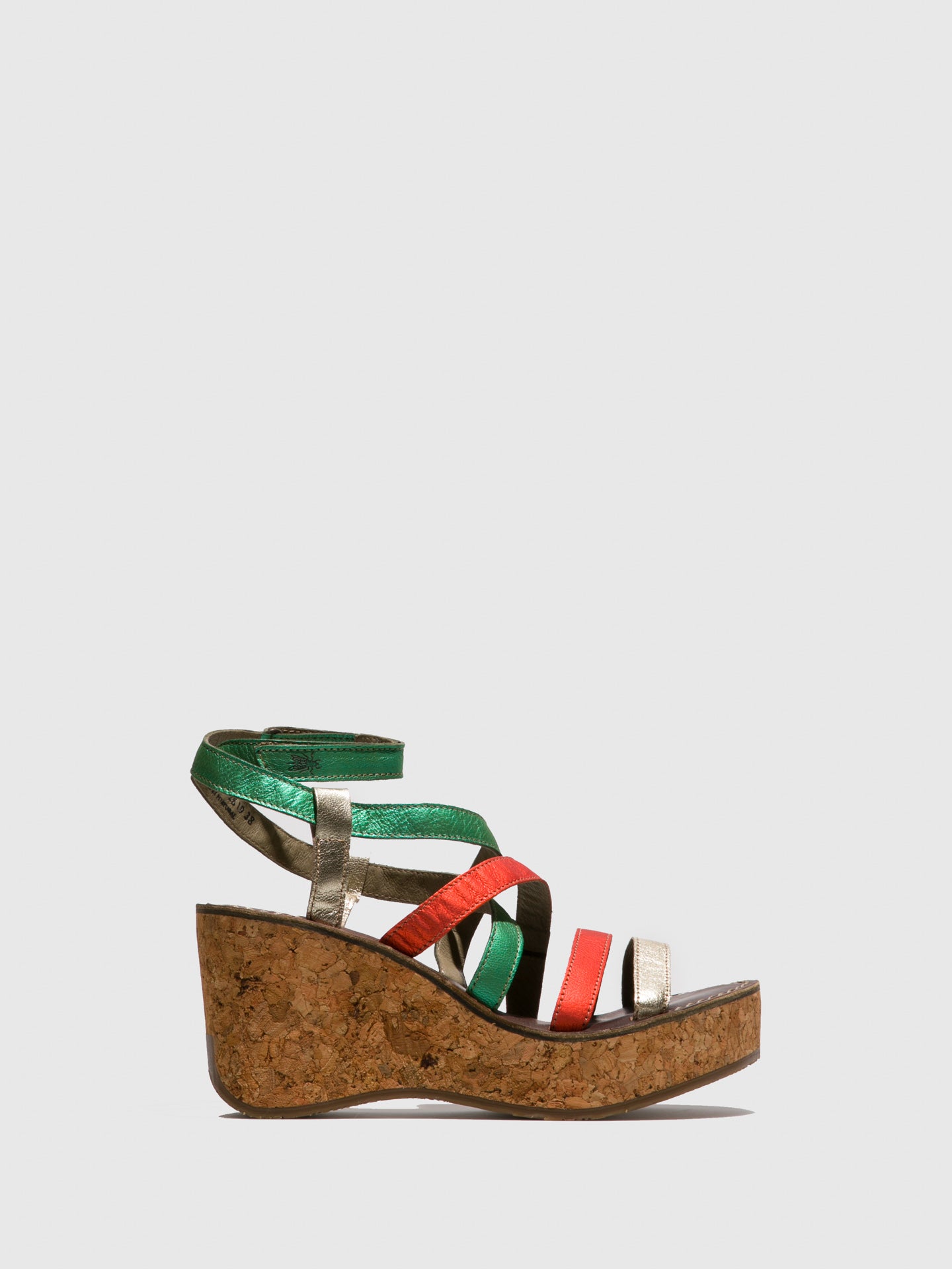 Fly London Strappy Sandals GANO619FLY Multicolor Overcube
