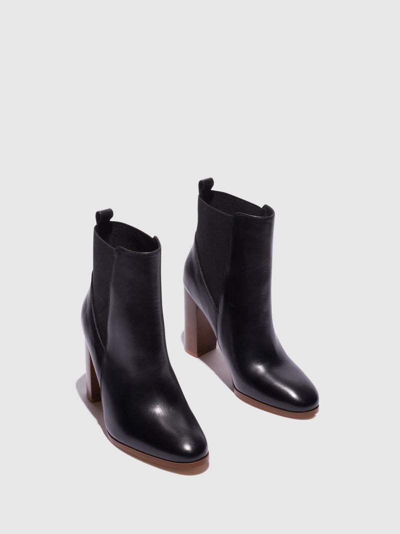 Foreva Black Chelsea Ankle Boots