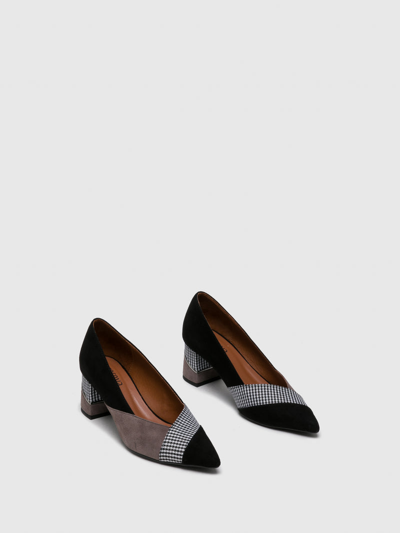 Foreva Smoke Black Pointed Toe Shoes