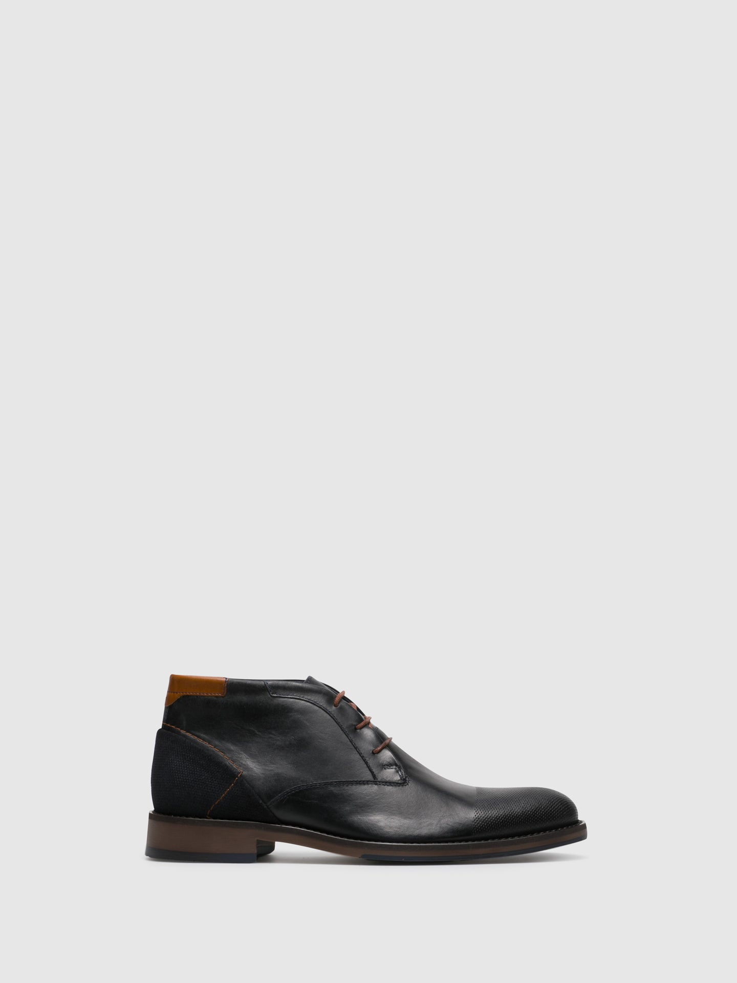 Foreva Botins com Atacadores em Azul Marinho