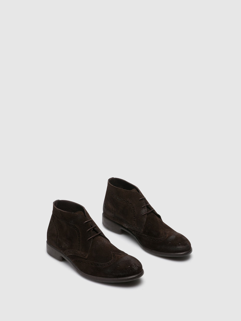 Foreva Botins com Atacadores em Castanho