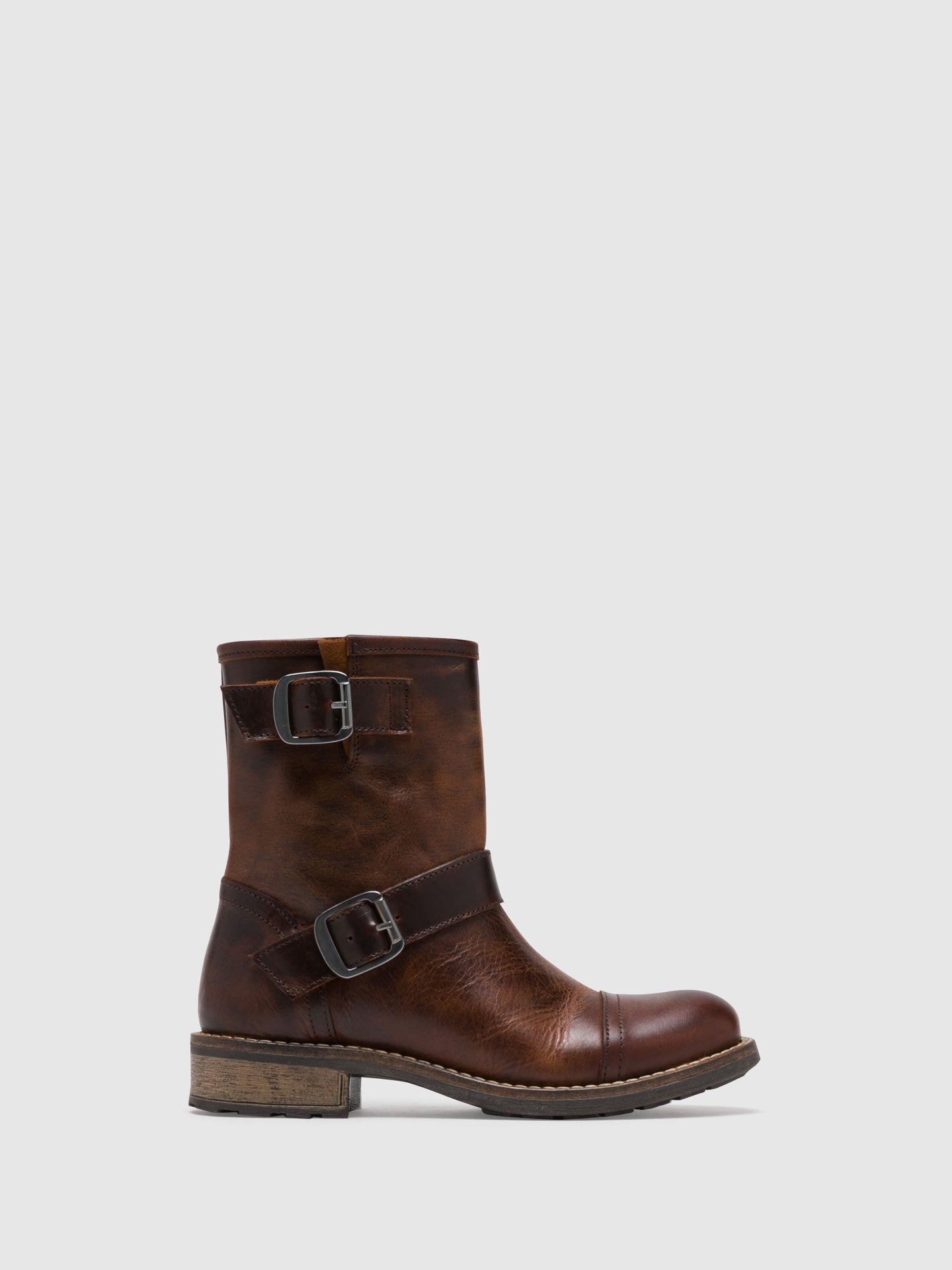Foreva Botas com Fecho em Castanho