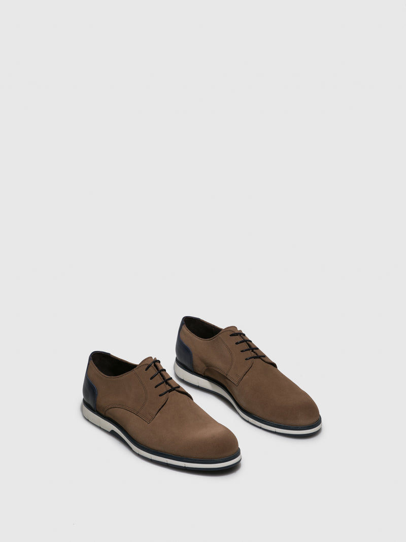 Foreva Sapatos com Atacadores em Castanho