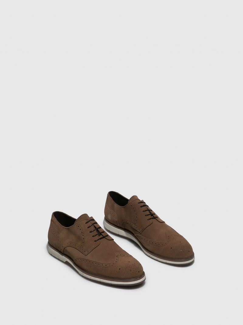 Foreva Sapatos com Atacadores em Castanho
