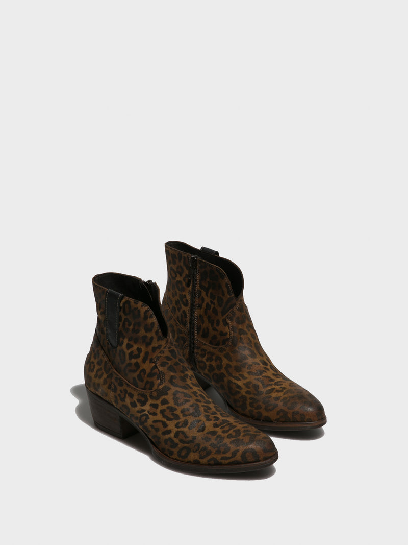Foreva Botins com Fecho em Multicolor